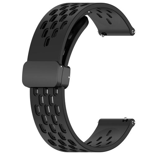 Compatible with SUUNTO OCEAN bands, 20mm, 22mm Quick Release Breathable Soft Silicone Sport Band with Magnetic Butterfly Clousure Replacemet Straps Compatible with SUUNTO OCEAN, RACE, RACE S, VERTICAL, 9 PEAK, 9 PEAK PRO, 5 Peak, 3 Smartwatch (for 22mm si