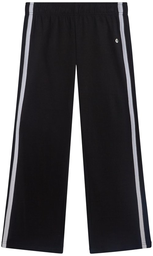 RBX Girls Sweatpants - 2 Pack Lightweight Fleece Joggers with Elastic Waist - Soft Athletic Pants for Girls, Size 7-8, ICY Purple/Black