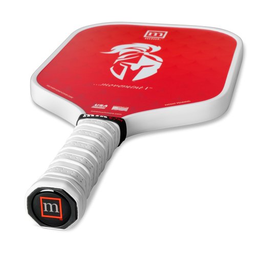 Carbon Fiber Pickleball Paddle Mint Movemint I – 16mm Polypropylene Core, Midweight Cold Pressed with Smooth Surface, TPE Edge Guard, USAPA Approved – Power & Control for All Skill Levels