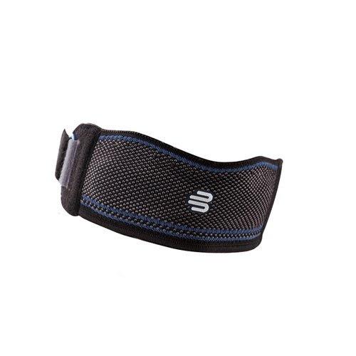 Bauerfeind - GenuPoint - Knee Strap - Support Patella & Patellar Tendon Relief for Runners, Jumpers Knee & Shin Splints, Fits Under the Kneecap - Size 3, Black