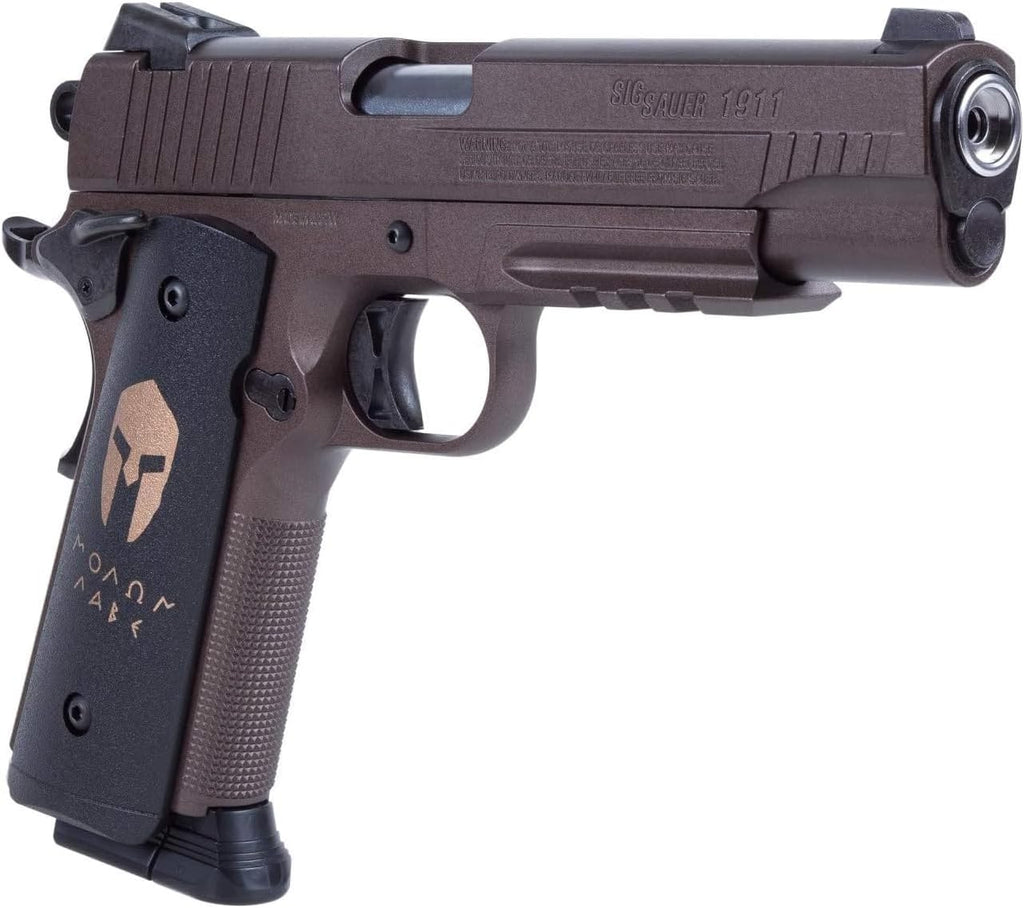 Sig Sauer 1911 Spartan CO2 Air Pistol - 4.5mm Steel BB Semi-Auto with 16rd Magazine