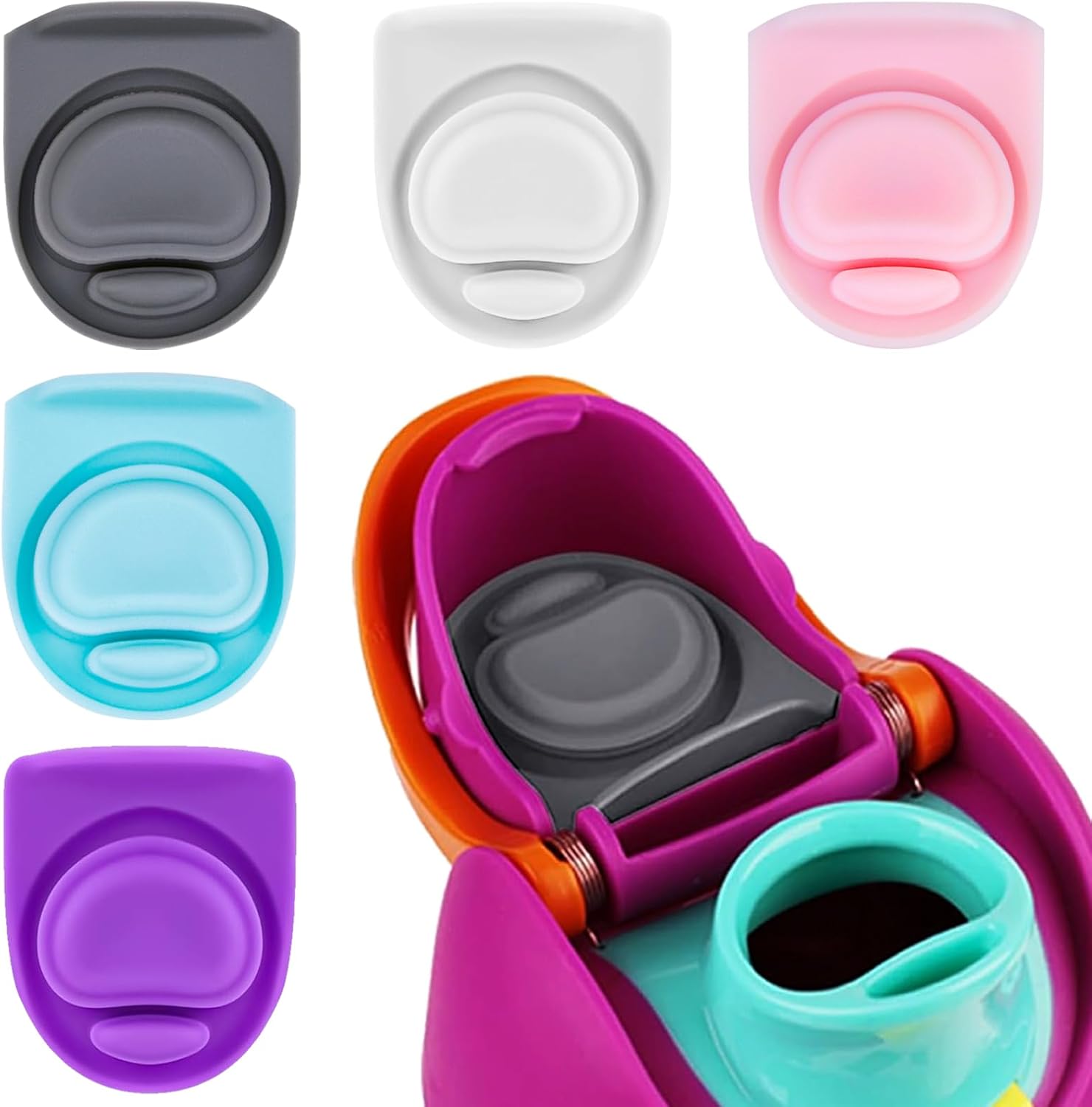 Owala | Replacement Lid Rubber Seal Gasket - 5 Pcs Compatible with FreeSip Water Bottles