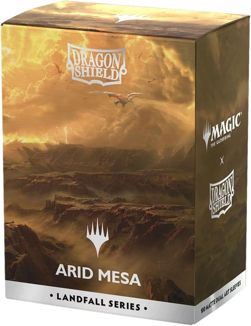 Dragon Shield | Matte Dual Art Sleeves | 100 CT - Smooth & Durable TCG Protection | Arid Mesa Design