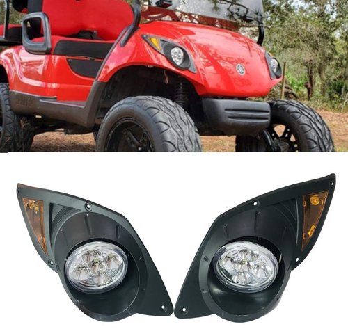 Golf Cart Light Compatible Yamaha G29 LED Headlight | Yamaha Driver G29 light replacement for 2007&UP golf cart headlights only