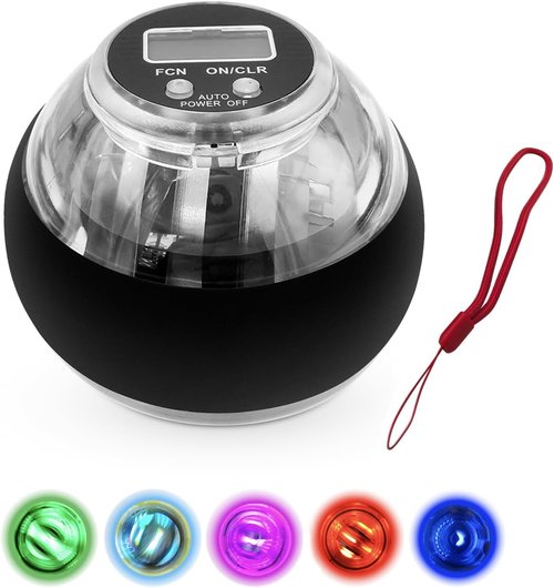 Torque Ball Hand Exerciser with LED Lights