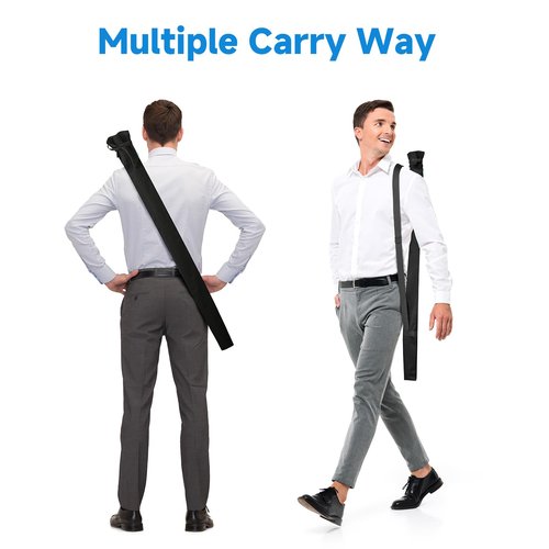 Xxerciz Golf Umbrella Storage Bag Carry Case with Adjustable Shoulder Strap, Nylon Rain Umbrella Cover Portable Universal Golf Umbrella Replacement Bag for Golf Travel Walking