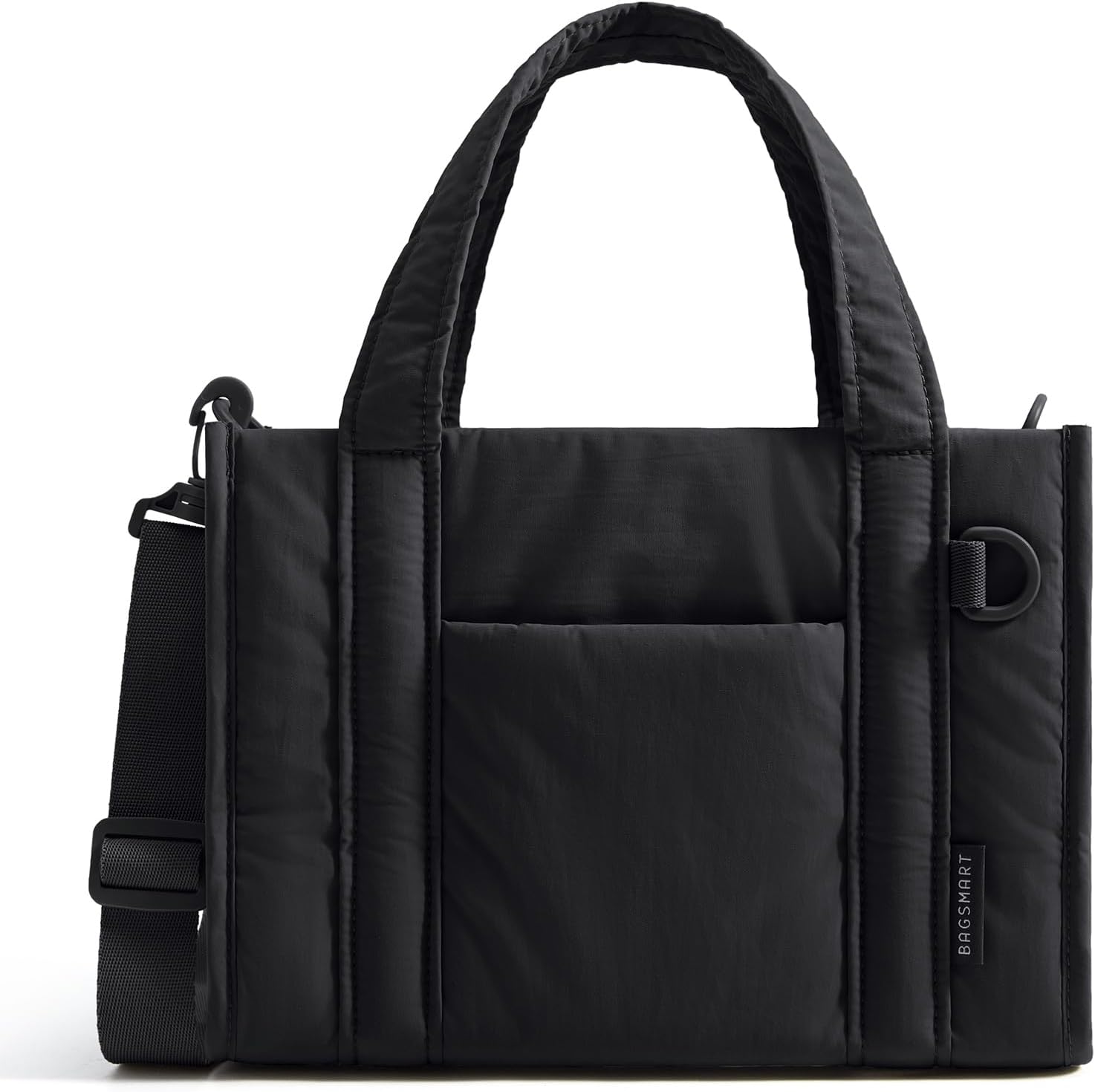 BAGSMART Boxy Tote Bag - Stylish Crossbody with Zipper for Travel, Work & College