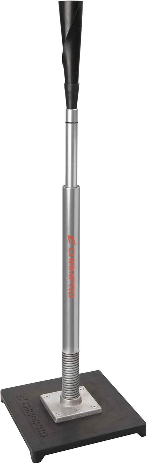 CHAMPRO Brute Batting Tee - Adjustable Height with Flexible Top & Weighted Base for Baseball/Softball