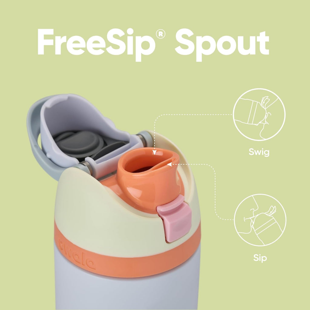 Owala FreeSip 24 oz Insulated Stainless Steel Water Bottle - BPA-Free, Perfect for Sports & Travel