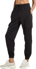 PULI Women's Cargo Sweatpants - Sporty Athletic Fit with Pockets | Comfortable Jogger Trousers