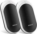 BESKAR Rechargeable Hand Warmer - 5200mAh Double-Sided Electric Heater | Portable USB Quick Charge for Outdoor Use