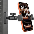 GDZN Alloy Magnetic Phone Holder, [Strong N56 Magnet] 360° Adjustable Magnetic Phone Mount for Gym/Golf Cart/Tractor/Forklift/Boat/Fridge/Metal Surface, Fit for iPhone 17 16 15, Galaxy, 4-7" Phone