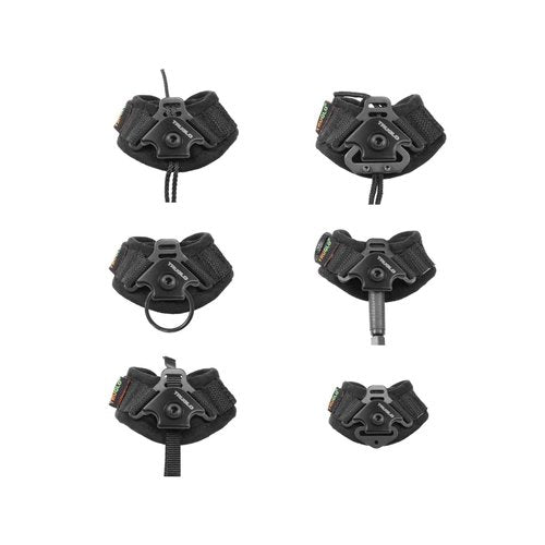 Apex Archery ARCHERY Wrist Strap - Trigger Archery Compound Bow Release Aids, Black BOA Strap, One Size US