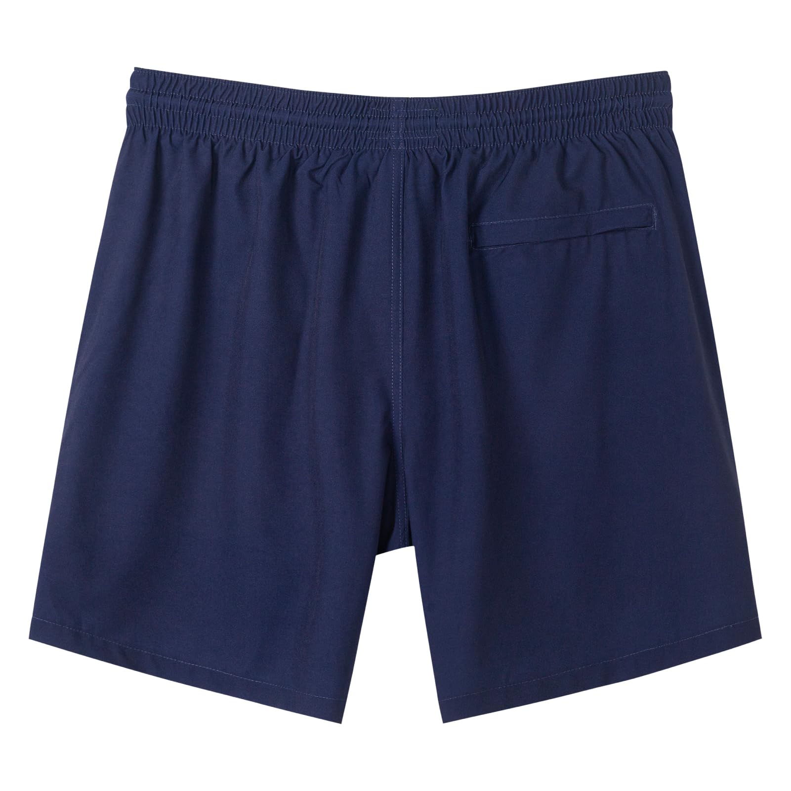 SURF CUZ Mens Swim Trunks with Compression Liner Quick Dry Swim Shorts 7" Swimming Trunks Stretch Bathing Suit Zipper Pockets,03 Navy,XXL
