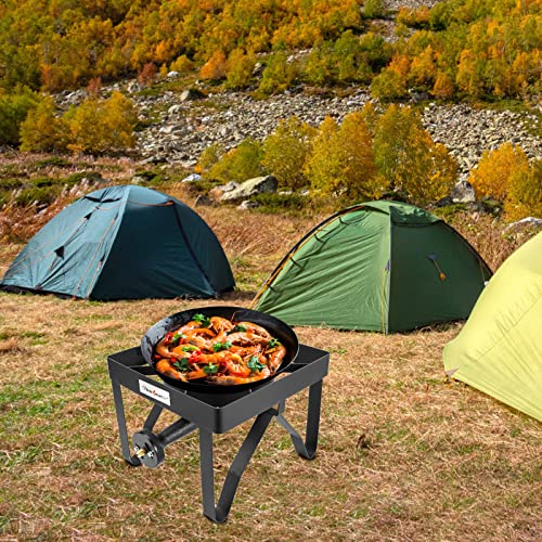 Vivicreate 185,000 BTU High Pressure Propane Outdoor Burner Stove - Normal