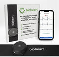 Bioheart - 24/7 Continuous Heart Monitor | Smart Wearable Chest Strap with One Month Subscription