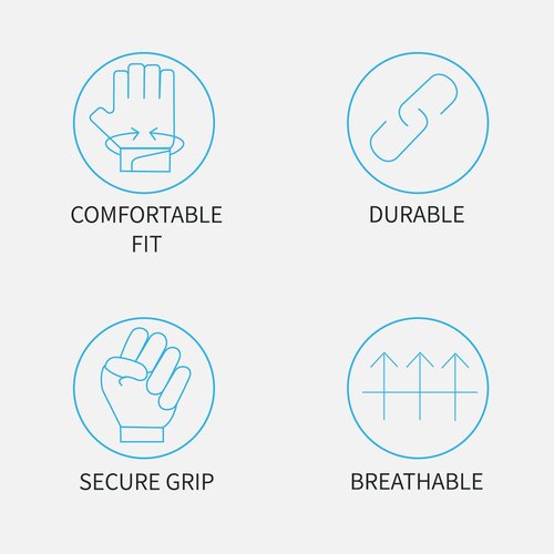 Avantic Full-Finger Pickleball Glove for Men & Women - Goatskin Leather Palm, Single, Right or Left Hand - Padel Tennis & Pickleball Gear + Accessories