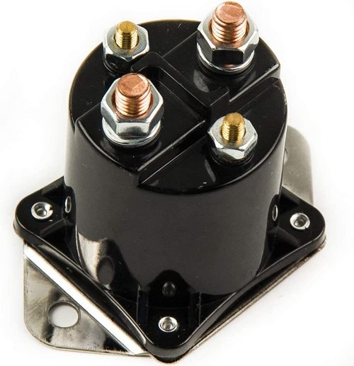Viefow 1995-1997 Electric Golf Cart 4 Terminal 1018070-01 101807001 48 Volt Golf Cart Solenoid Fits Club Car DS Solenoid Relay