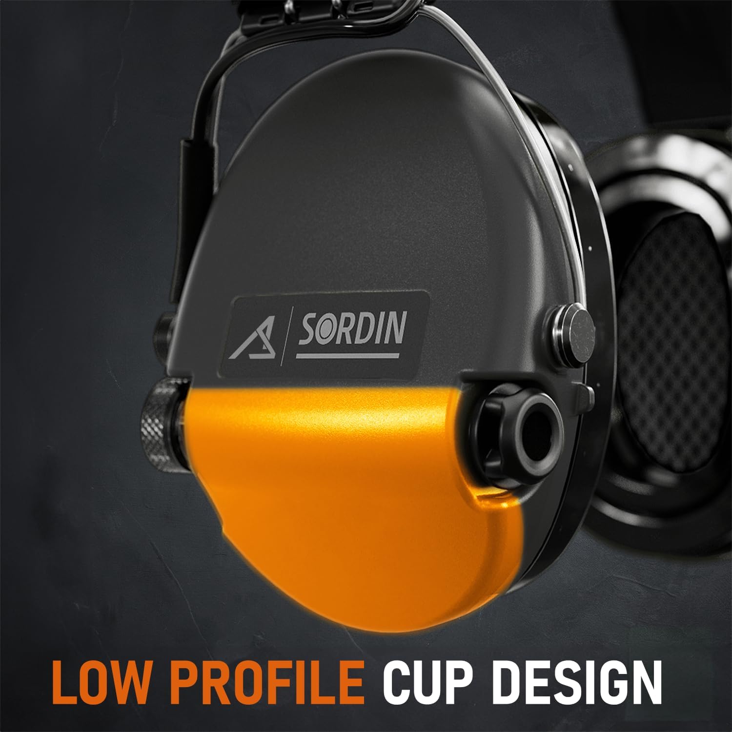 Sordin ACE Schakal Electronic Hearing Protectors - Premium Noise Cancellation for Hunting & Shooting