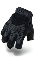 Ironclad IEXT-FIBLK-05-XL Tactical Fingerless Impact Glove Black, X-Large