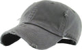 KBETHOS Vintage Distressed Cotton Dad Hat - Adjustable Unisex Baseball Cap in Classic Style