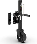 1200 lbs Trailer Jack - Bolt-On Tongue Jack with 10" Lift for RVs, Boats, Trailers & More
