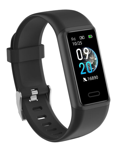Fitness Tracker Watch, Activity Monitor with Heart Rate, Sleep Tracking, Calorie Counter, IP68 Waterproof, Pedometer