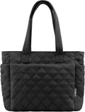 Skiennix Tote Bag for Women - Lightweight Quilted Handbag with Zippered Compartments | Perfect for Work, Travel & Gym