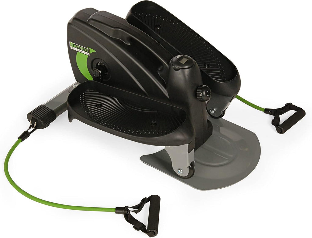 Stamina InMotion Compact Strider | Under Desk Elliptical Foot Exercise Machine - Seated or Standing Fitness Equipment