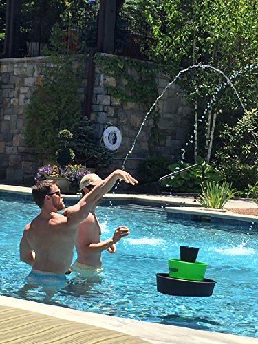 Water Sports BulziBucket Pool & Outdoor Game - Green & Black Portable Family Toy