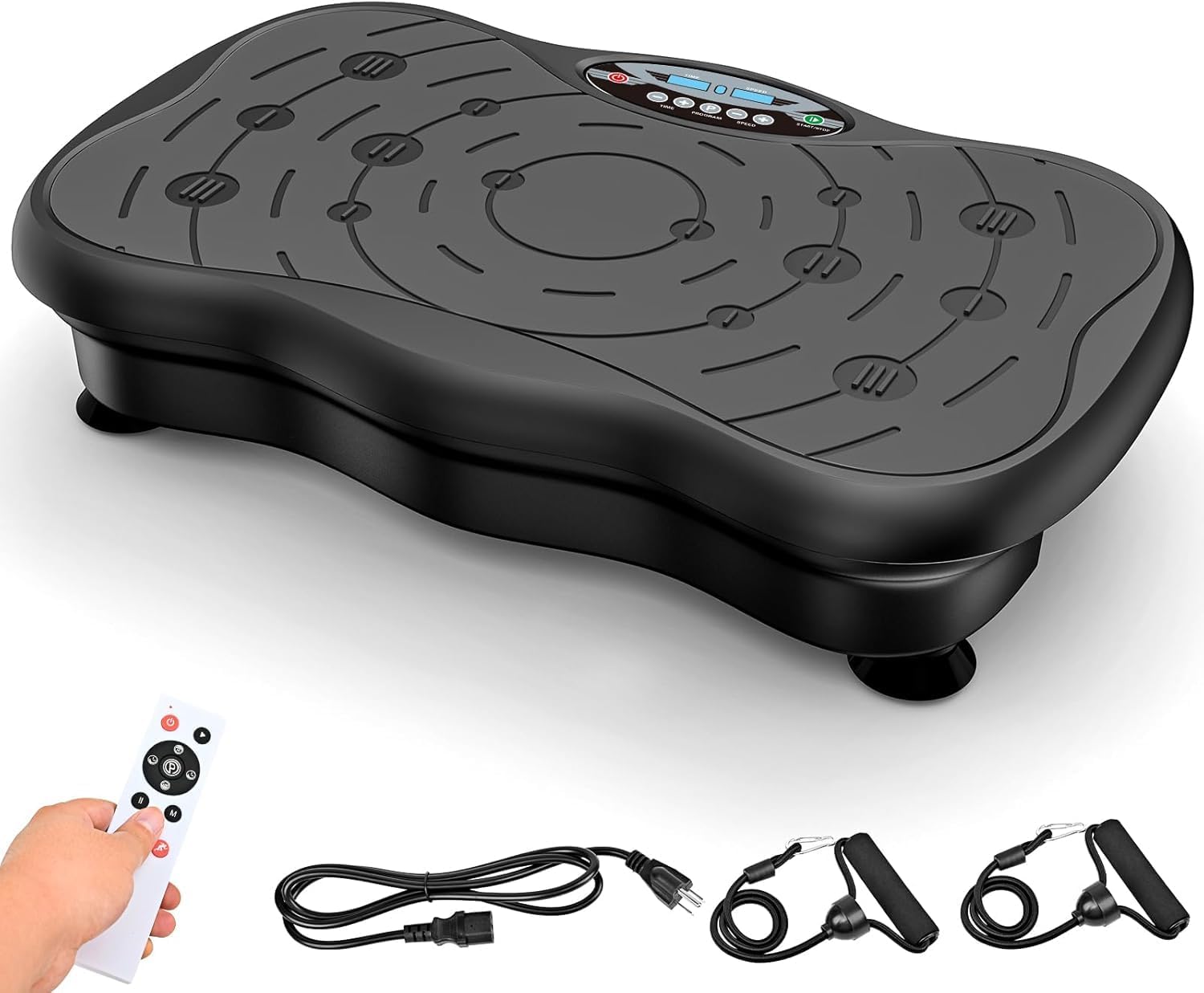 Skiennix Vibration Plate Exercise Machine - Whole Body Workout & Lymphatic Drainage | Home Fitness Equipment