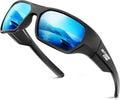 Polarized Fishing Sunglasses for Men Women, UV400 Fishing Sports Glasses for Cycling, Running & Surf