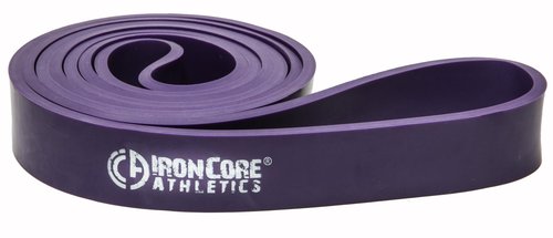Iron Core Athletics Pull-Up Assistance Bands - Complete Set of Long Loop Resistance Bands 5-120 lbs for Men & Women | Ideal for Strength Training, Powerlifting, Home & Gym Workouts