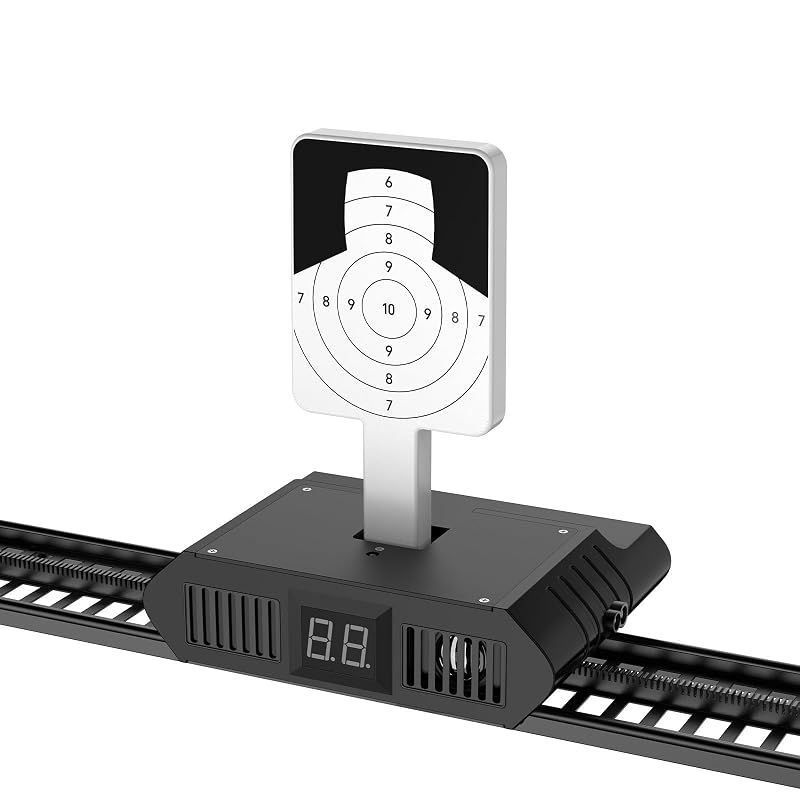 Portable Laser Target Trainer with Moving Rails – Class IIIA