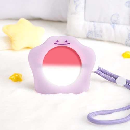 WISHAVEN Luminous Silicone Protective Case Compatible with Poke GO Plus + 2023 with Wrist Strap and Carabiner Clip, Soft Silicone Cover Case for Poke GO Plus - YGZRNG