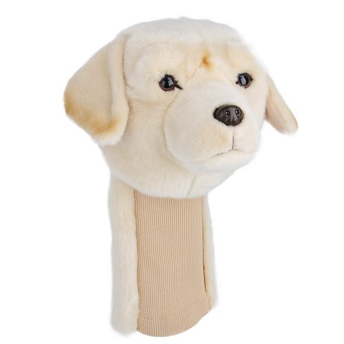 Anyork Headcovers Lab Driver Headcover Dog Golf Club Head Covers Funny Golf Club Covers Animals Plush Driver Headcover Gift for Men Women