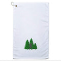 Style In Print Golf Towel Woods Bigfoot B Cotton Bag Accessories White