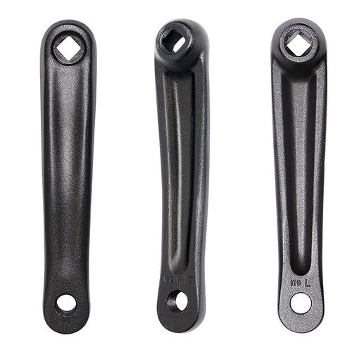 Myccymt Bike Crank Arm 170mm Diamond Hole Crank Arm for Electric Bicycle,Folding Bicycle,Hybrid,Mountain Bicycle,Road Bike