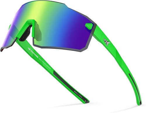 KastKing Etowah Polarized Fishing Sunglasses - PuriVex Lens Coating, Rimless Wrap Design, Unisex