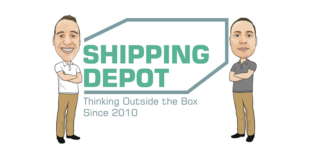 Secure Seal - 25 Pack of 10x10x6” Corrugated Cardboard Packing Shipping Mailing Moving Carton Boxes