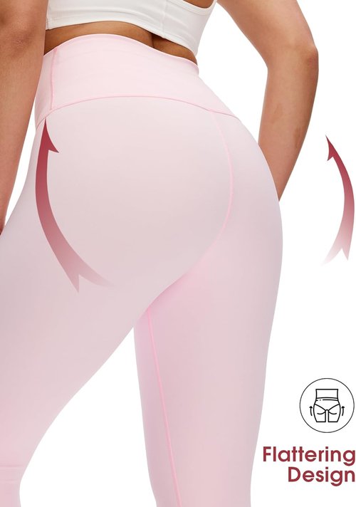 NANJI High Waisted Leggings - Buttery Soft, Squat Proof Yoga Pants for Women | Perfect for Workouts & Casual Wear