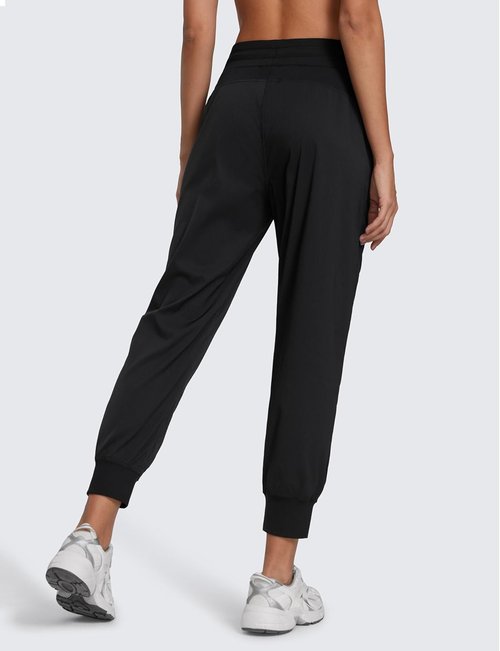 CRZ YOGA Lightweight Workout Joggers - Women's Casual Running Pants with Pockets | 26"/28.5"/30.5" Sizes