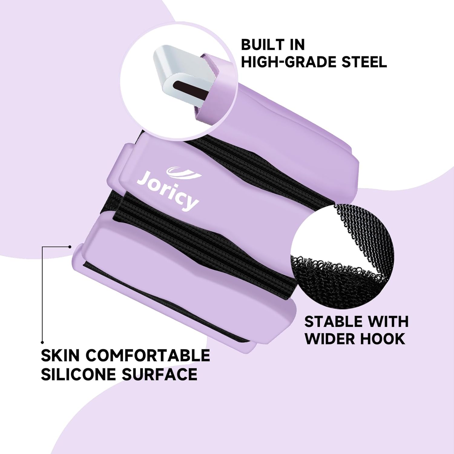 Skiennix Wrist Ankle Weights - Adjustable 1lb to 2lb for Strength Training & Yoga | Unisex Design