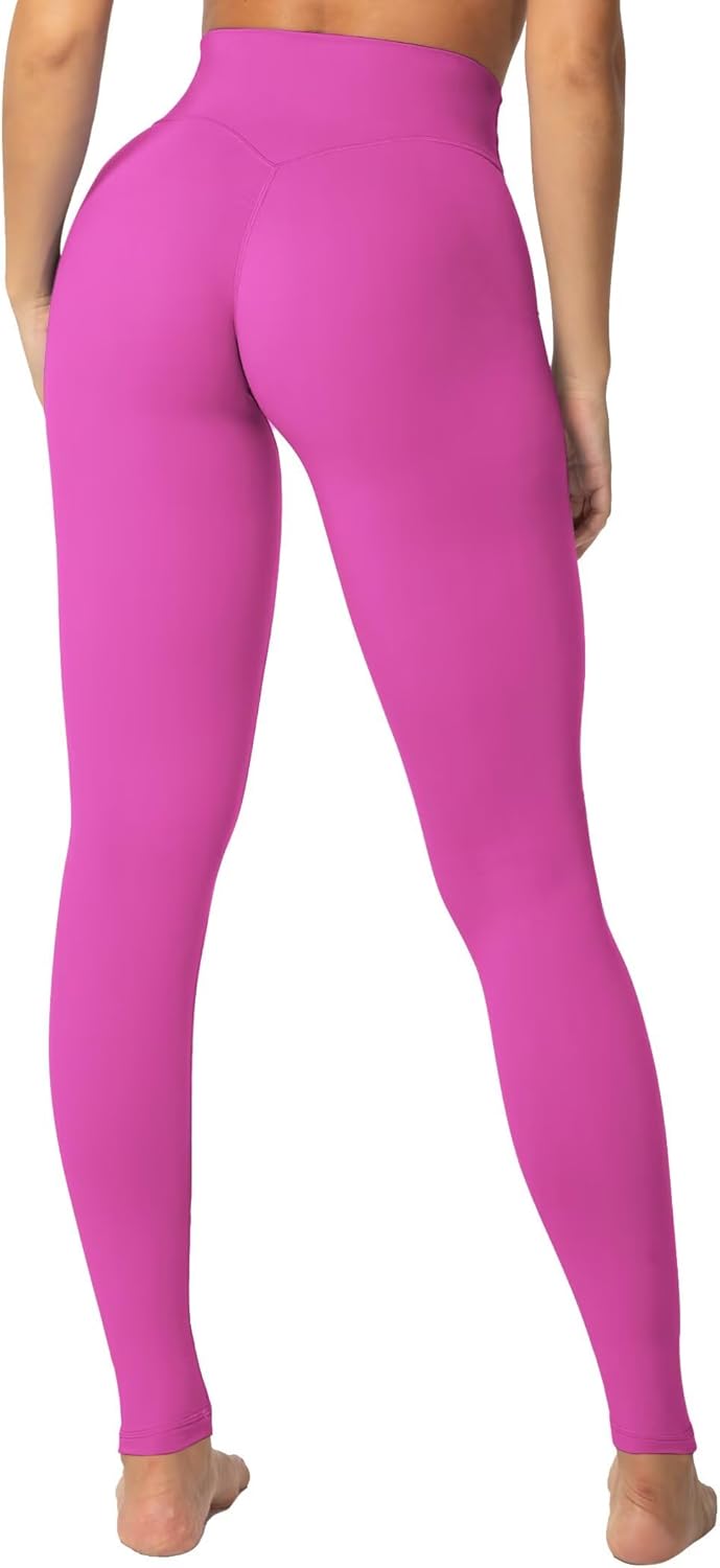 Sunzel Sunzfly Invisible Butt Scrunch Leggings - High Waisted Gym & Yoga Pants with Tummy Control