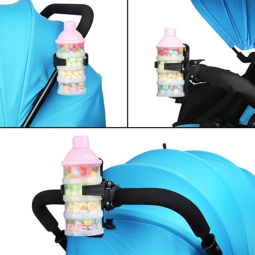Accmor Bike Water Bottle Holders - 360° Rotatable Design | No Screws, Universal Fit, 2-Pack