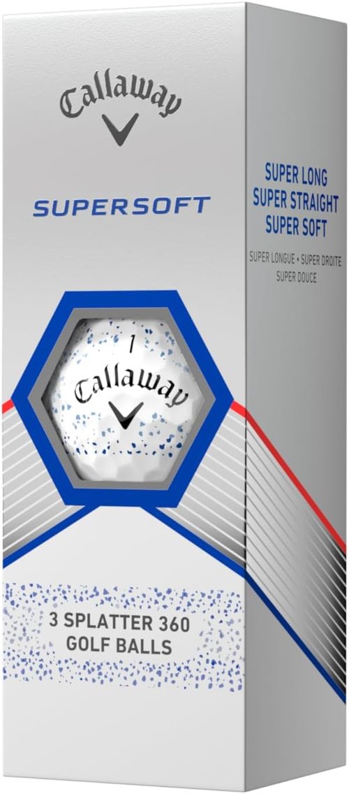 Callaway Golf Supersoft Golf Balls - Exceptional Distance & Soft Feel | 2023 Edition