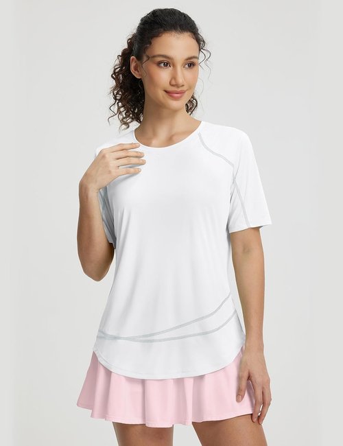 Baleaf Women's Sun Shirt - Lightweight UPF 50+ UV Protection Top for Hiking & Running