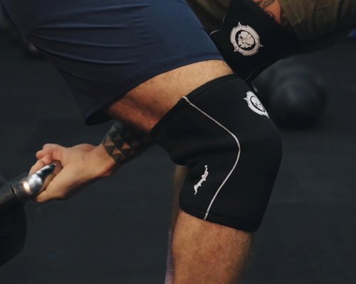 Jupiter Knee Sleeves - 7mm Compression Braces for Weightlifting & Squats | Unisex Small Size