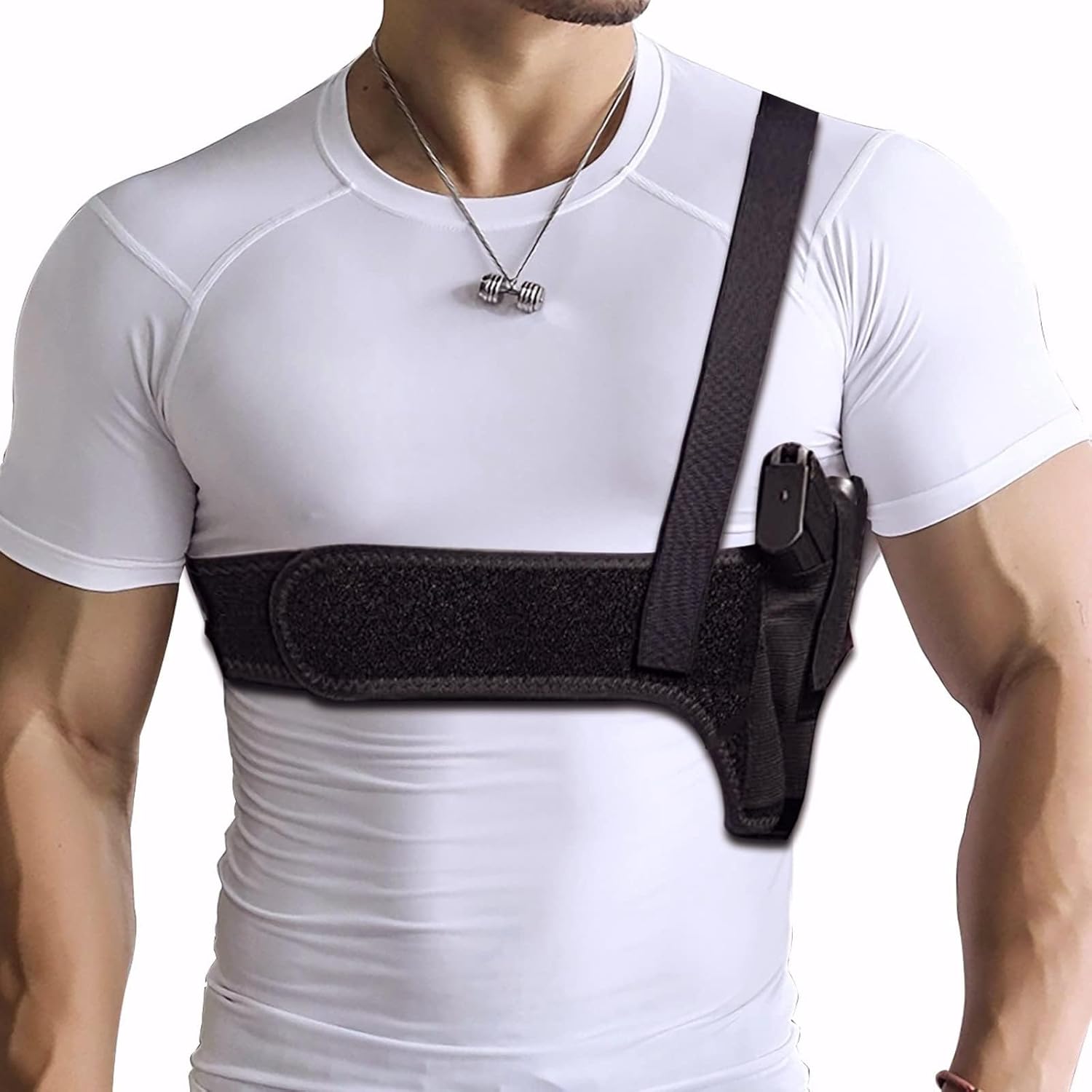 Quick Draw | Shoulder Holster for Comfortable Concealed Carry - Fits Small & Compact Gear