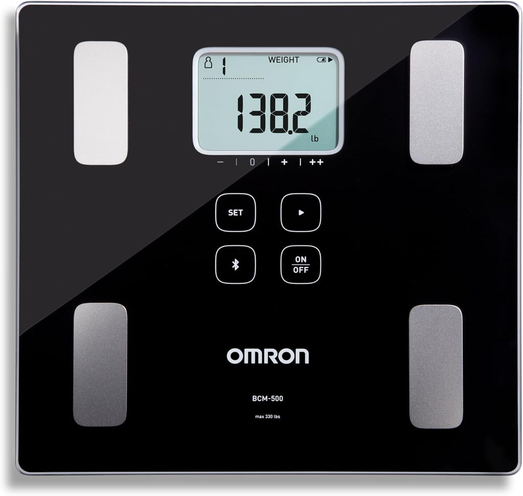 OMRON Body Composition Monitor & Scale - Track Muscle Mass, Weight, BMI & More | Connects with OMRON App